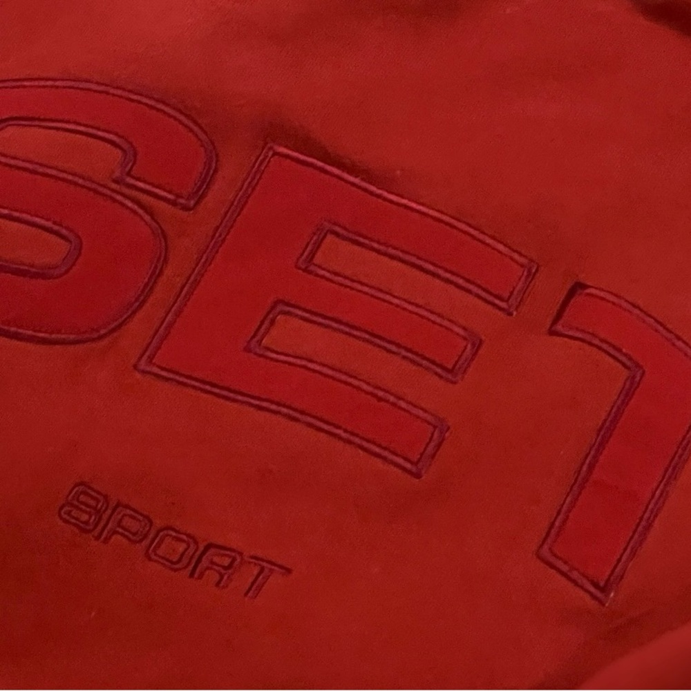 SET Snapper Red Staple Crewneck